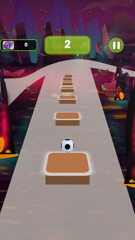 魔法瓷砖节奏跳球